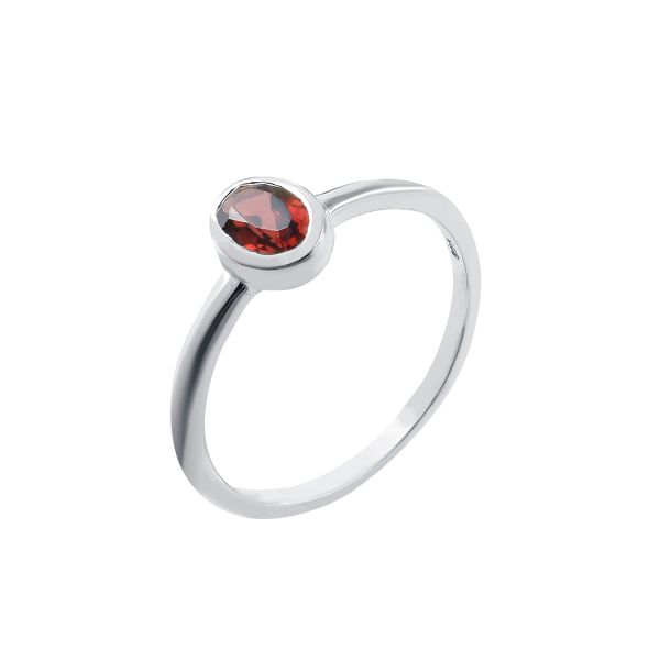 Granaat Ring model R7-054